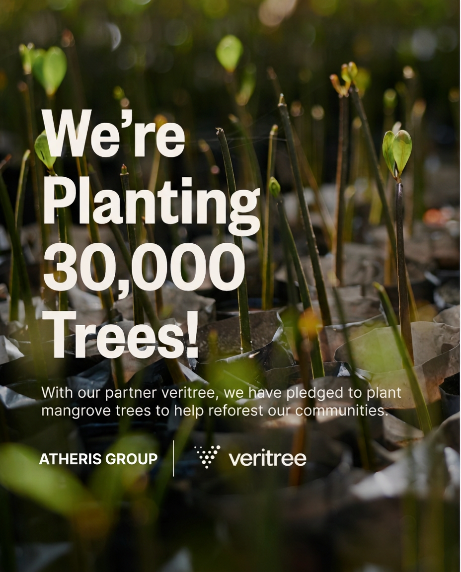 We're planting 30,000 trees with our partner Veritree